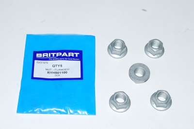 Image of RYH501100, a 'NUT M14 FLANGED LOCKING - MULTIPLE APPLICATIONS' part