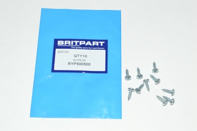 Image of RYP500500, a 'SCREW NO8 X 1/2 SELF TAPPING' part