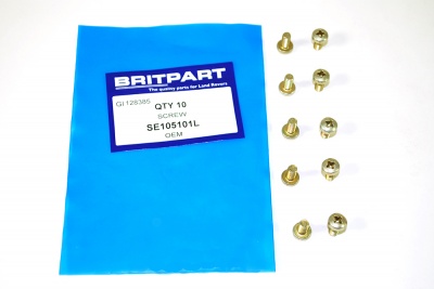 Image of SE105101L, a 'SCREW M5 X 10MM DOOR HANDLE DEFENDER' part