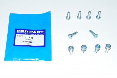Image of SE106201L (RYG500650), a 'SCREW M6 X 20MM' part