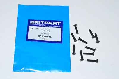 Image of SF104204L, a 'SCREW COUNTERSUNK POSI DRIVE - DEFENDER' part