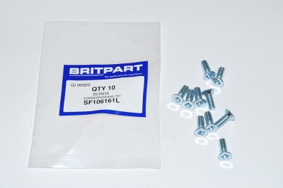 Image of SF106161L, a 'SCREW M6 X 16MM COUNTERSUNK POSI DRIVE' part