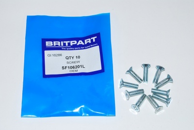 Image of SF106201L, a 'SCREW M6 X 20MM POSIDRIVE COUNTERSUNK' part