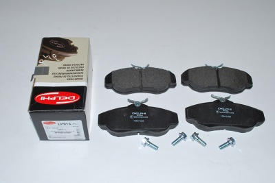 Image of SFP500150AP, a 'BRAKE PAD SET FRONT DISCOVERY 2 - P38 RANGE ROVER' part