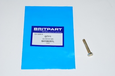 Image of SH106351L, a 'BOLT M6 X 35MM' part