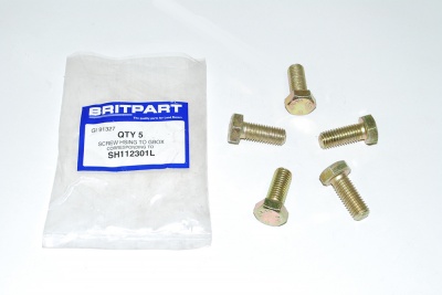 Image of SH112301L, a 'BOLT M12 X 30MM FULLY THREADED' part