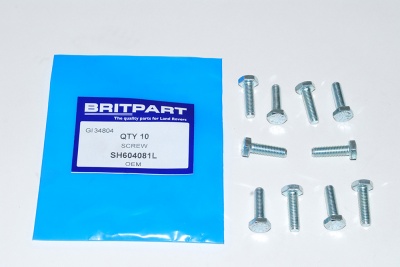 Image of SH604081L, a 'BOLT 1/4 UNF X 1 INCH' part