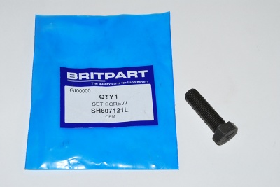 Image of SH607121L, a 'BOLT STEERING BOX - CHASSIS' part