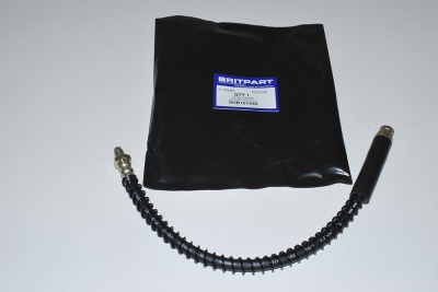 Image of SHB101430, a 'REAR BRAKE HOSE ASSEMBLY - DEFENDER FROM VIN XA159807' part