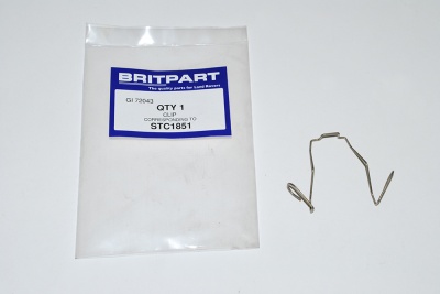 Image of STC1851, a 'CLIP HEADLAMP BULB HALOGEN DEF/RRC' part