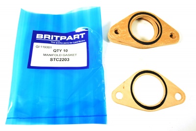 Image of STC2203, a 'INLET MANIFOLD GASKET 2.5L DIESEL - P38 RANGE ROVER' part