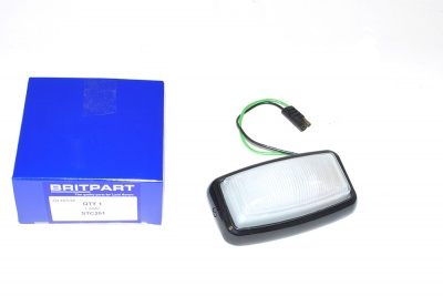 Image of STC251, a 'INTERIOR LAMP COMPLETE SERIES 111 - DEFENDER' part
