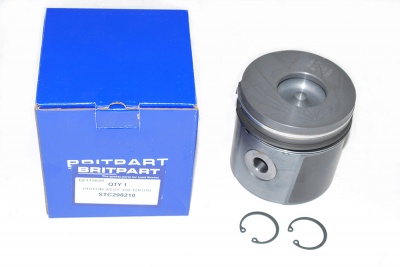 Image of STC298210, a 'PISTON ASSEMBLY + RINGS +.010 300TDI' part