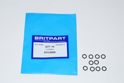 Image of STC4509, a 'O RING FUEL BLOCK FITTINGS TD5 DISCOVERY 2 - DEFENDER' part