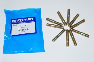 Image of TE108071L, a 'STUD M8 X 35MM' part