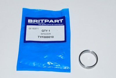 Image of TYF000010, a 'CV JOINT TO HALFSHAFT SPACER DEFENDER XA ON' part
