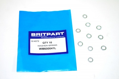Image of WM600041L, a 'WASHER 1/4 UNF SPRING' part