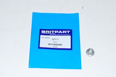Image of WYH500060, a 'NUT M8 FLANGED LOCKING - EXHAUST - RANGE ROVER VOGUE + VELAR' part