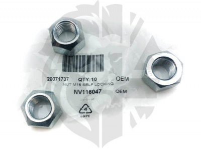 Image of NV116047, a 'NUT M16 LOCKING - DEFENDER - DISCOVERY 1' part