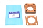 4 HOLE EXHAUST GASKET COPPER - LAND ROVER SERIES 11 AND 111