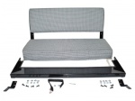 REAR BENCH SEAT 2 MAN BLACK VINYL 
