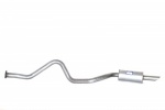 REAR EXHAUST PIPE SINGLE RANGE ROVER CLASSIC