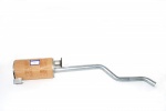 REAR EXHAUST SILENCER LEFT HAND DRIVE 88 SERIES 11 - 111