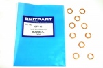 COPPER SEALING WASHER - OIL FEED TO TURBO - TD5 - DISCOVERY - DEFENDER - FREELANDER 1