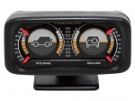 BLACK DOUBLE INCLINE CLINOMETER (LAND METER) - UNIVERSAL PART FOR MOST DEFENDER AND LAND ROVER SERIES MODELS