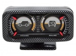 ILLUMINATED DOUBLE INCLINE CLINOMETER (LAND METER) - UNIVERSAL PART FOR MOST DEFENDER AND LAND ROVER SERIES MODELS