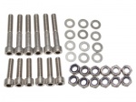 STAINLESS BOLT KIT - REAR DOOR - DEFENDER UP TO 2007 MODEL YEAR