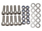 REAR CROSS MEMBER BOLT KIT - STAINLESS STEEL - LAND ROVER DEFENDER 90 AND 110
