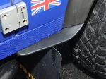 PAIR OF REAR OF FRONT WHEEL DIRT D-FENDERS - DEFENDER 90, 110 AND 130