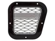 XS RH INTAKE GRILL BLACK WITH SILVER MESH - DEFENDER