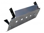 STEEL MAIN PLATE 5MM THICK STEERING SUMP GUARD WITH POWDER COAT FINISH AND 5MM THICK BRACKETS - RIGHT HAND AND LEFT HAND DRIVE DISCOVERY 2