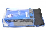 SEAT COVER SET FRONT BLACK DIS1
