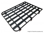 BLACK BRITPART EXPEDITION ROOF RACK (1.60M LONG X 1.50M WIDE) - DEFENDER 110 DOUBLE CAP PICKUP AND 130 DOUBLE CAB PICKUP