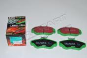 FRONT EBC GREEN STUFF FRONT PADS EQUIVILENT TO SFP500150 - DISCOVERY 2 - RANGE ROVER P38