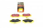 EBC FRONT BRAKE PAD KIT - YELLOW - EQUIVELANT TO SFP500150 / SFP000210 / SFP500120 AND SFP100460 - DISCOVERY 2 - P38 RANGE ROVER