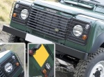 EXTERIOR PROTECTION - FRONT AND REAR WOLF STYLE LIGHT GUARDS KIT - TD5 DEFENDER 2003 MODELS ONWARDS