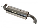STAINLESS STEEL REAR SILENCER - TD4 - FREELANDER 1