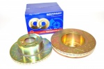 FRONT BRAKE DISC SET - PERFORMANCE - CORRESPONDS TO - SDB000380 DISCOVERY 2