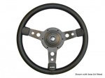 STEERING WHEEL BLACK VINYL 14 INCH - SERIES 11 - 111 - DEFENDER