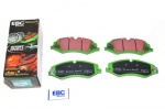 BRAKE PAD FRONT GREEN STUFF CORRESPONDS TO - LR051626 - DISCOVERY 4 - RANGE ROVER SPORT + VOGUE