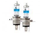 PAIR OF H4 FITMENT XENON 130 ULTIMA HEADLAMP BULBS