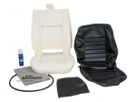 SEAT RE-TRIM KIT OUTER BLACK DEFENDER