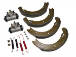 REAR BRAKE OVERHAUL KIT - SHOES CYLINDERS AND SPRINGS - 90 DEFENDER UPTO VIN HA701009