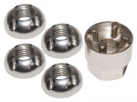 MISCELLANEOUS SECURITY EQUIPMENT - TAMPER PROOF NUT SET - M6 NUT SET AND KEY 