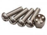 MISCELLANEOUS SECURITY EQUIPMENT - TAMPER PROOF BOLT SET - M10 X 35 BOLT SET AND KEY