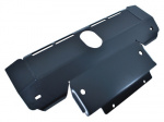 EXTERIOR UNDERSIDE PROTECTION SUMP GUARD WITH BLACK FINISH - DISCOVERY 3